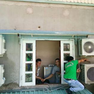 TỨ LỢI PHÁT - VỆ SINH MÁY LẠNH cho khách chống dịch