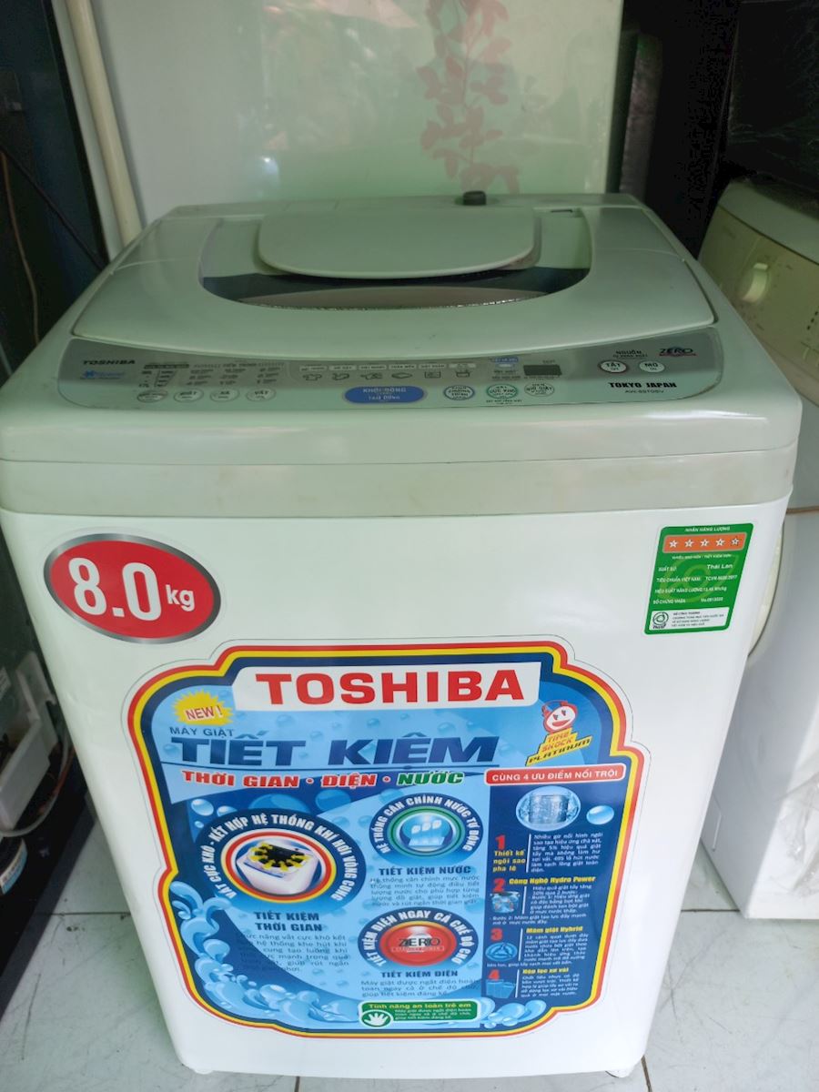 Máy giặt Toshiba F920 8kg  .Miễn phí lắp đặt , vận chuyển