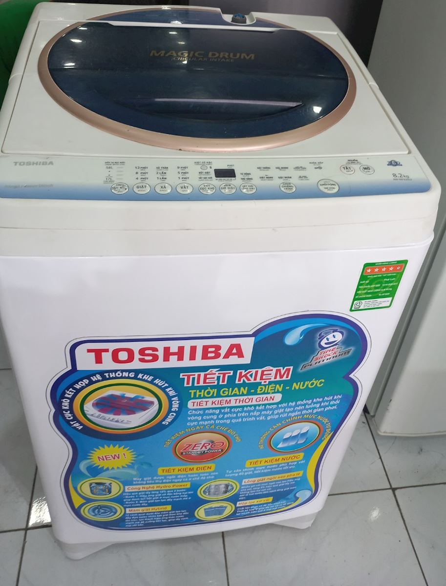 Máy giặt Toshiba F920 8kg.2 new .Miễn phí lắp đặt , vận chuyển