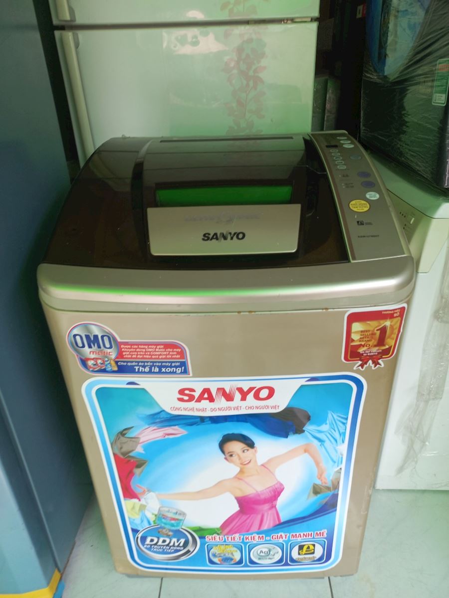 Máy giặt sanzo 8kg , Bao  lắp đặt