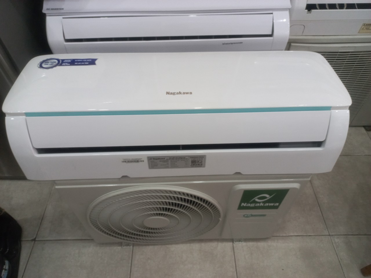 Máy lanh nakawa 1hp new 90% bao lắp đặt tận nơi