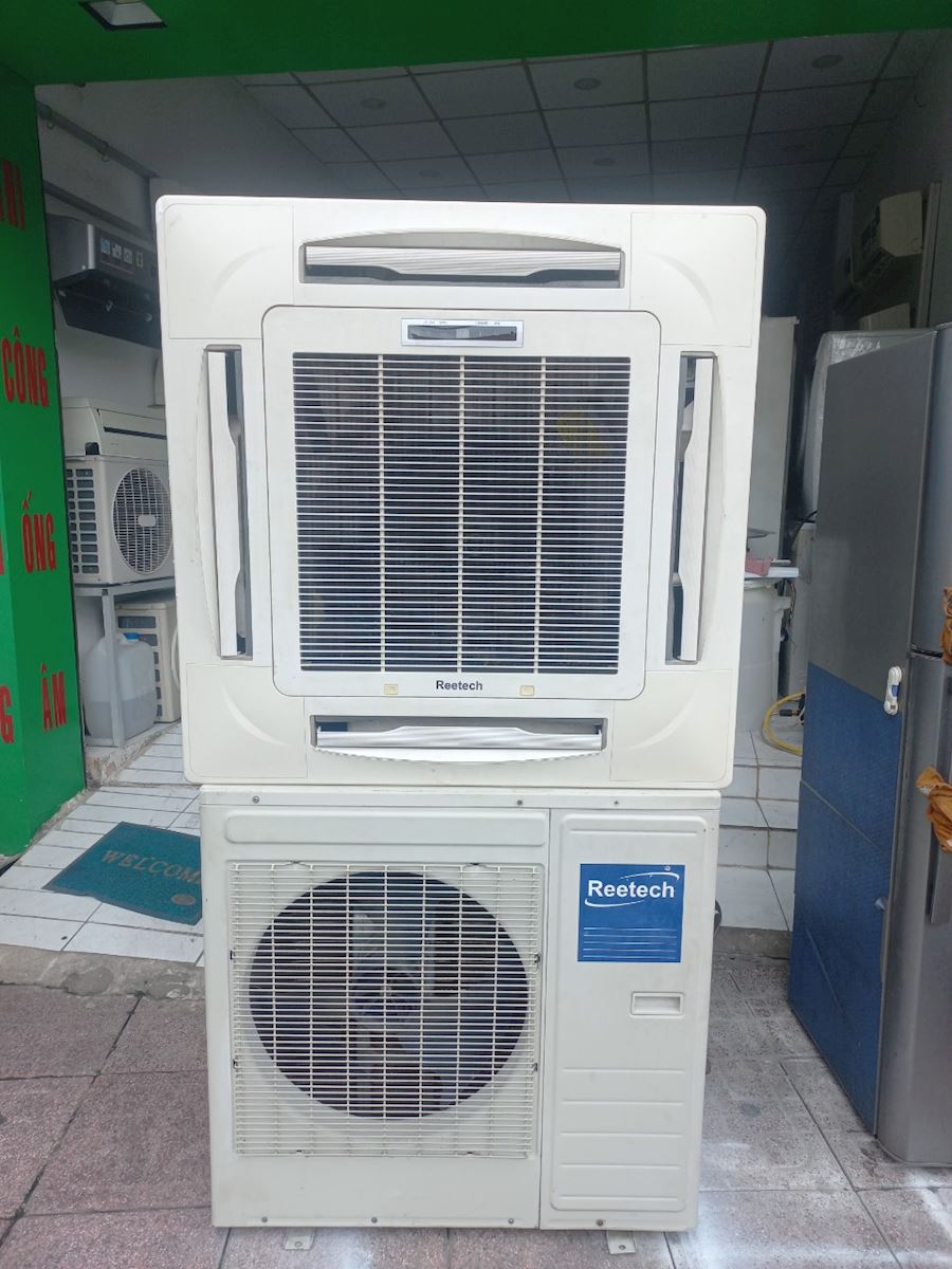 Máy lanh âm trần reetech 4hp đa hướng thổi