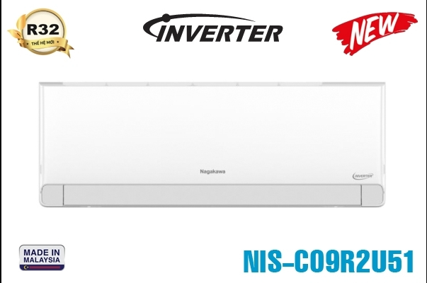Máy lạnh Nagakawa  NIS-C09R2U51 (Mode 2025) 1.0 HP Inverter 