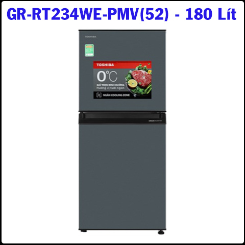 Tủ lạnh Toshiba Inverter 180 lít GR-RT234WE-PMV(52)